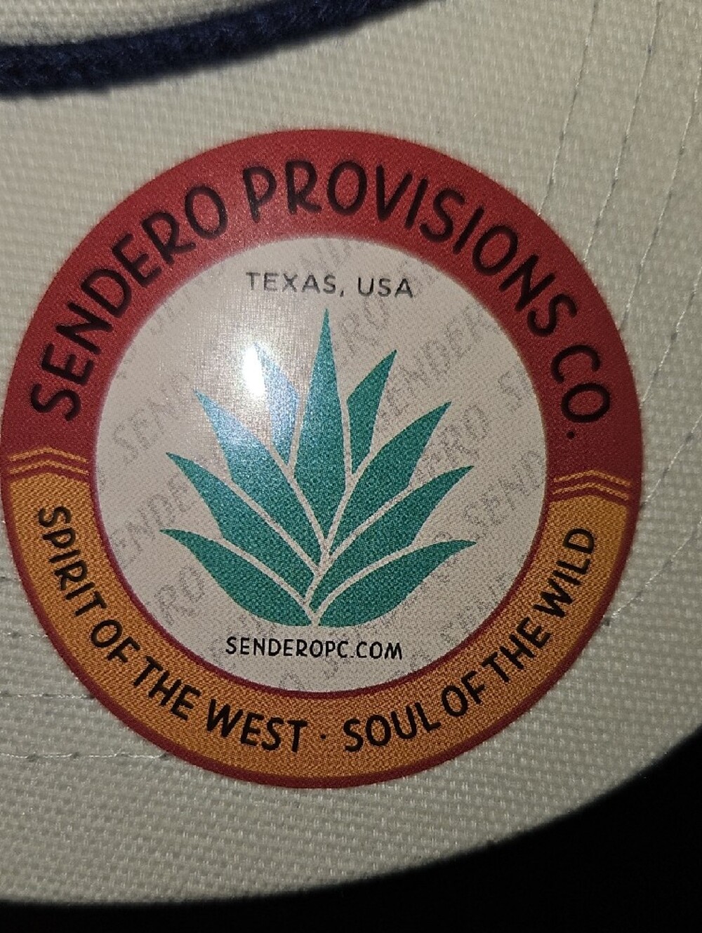 Sendero Provisions Co. La Javelina Cream Cap - Picture 12 of 13